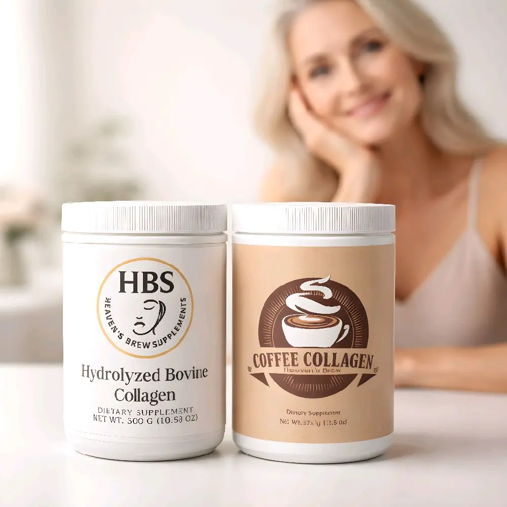 Hydrolyzed Bovine peptide Coffee Flavored Collagen for Men & Women - Colageno - Hair, Skin, Nail & Joint Support & with Vitamin C Fron Acerola Fruit & B12 - without Dairy Or Added Sugar - 30 serving