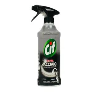 CIF Ultra Acciaio Stainless Steel  Streak-free Shine 500 ml