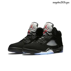 Retro Black metallic 2016 Fashion Classic sports shoes, outdoor running shoes, comfortable basketball shoes
