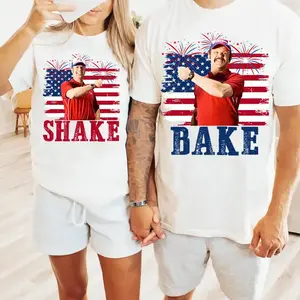 Shake and Bake 4th Of July T-Shirt, Funny Couples Fourth Of July Shirt, Independence Day Tees, Unisex Clothing