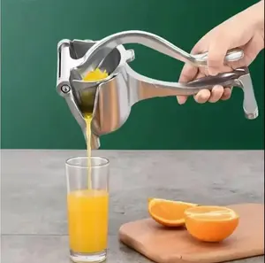Manual Fruit Press Juicer, Heavy Duty Single Press LemonSqueezer Premium Quality Metal A