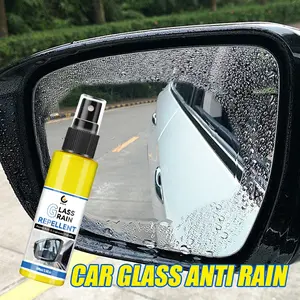 Car Glass Water Repellent Spray, Premium Anti-Rain Coating for Windshield and Mirrors, Hydrophobic Car Glass Treatment, Car Detailing Products, Car Detailing Supplies