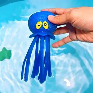 Absorbent Octopus Squeeze Toy — Children’s Bath Octopus, Water Absorption, Stress Relief Spray