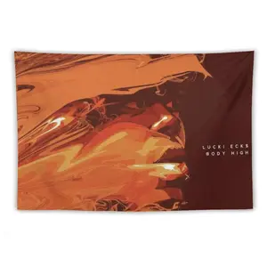 Lucki Body High Album Cover Music Tapestry Art Prints Wall Painting Artworks Tapestries Hanging Picture Gift Bedroom Home Decor