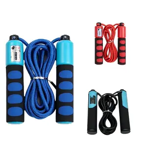 3Pcs Adjustable Jump Rope Set, Skipping Ropes with Foam Handles, Tangle-Free Sports Ropes for Daily Play