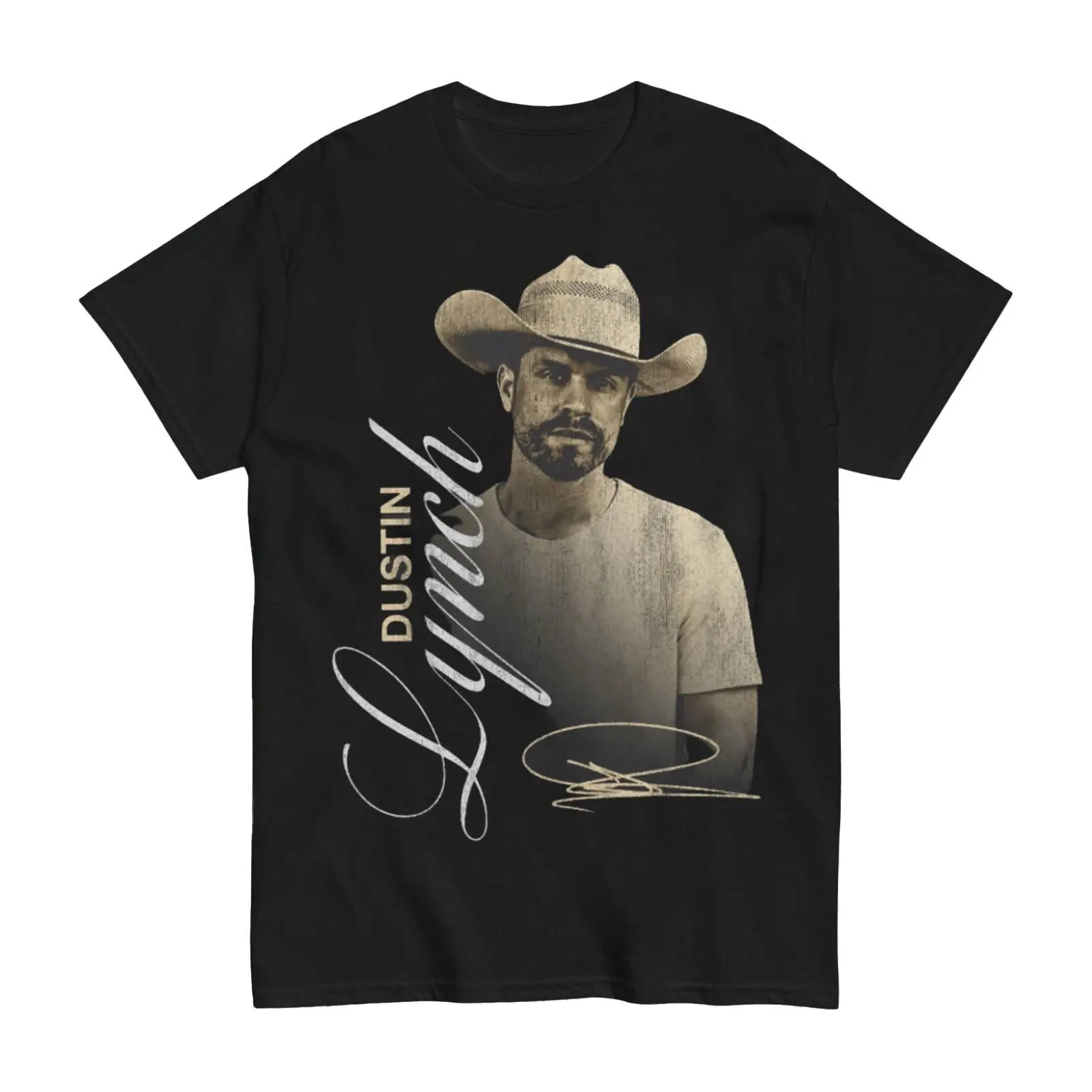 Dustin Lynch Live On Tour 2024 T-Shirt – Retro Country Concert Graphic Tee