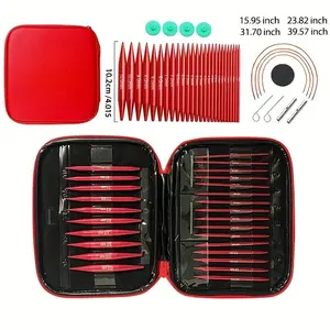 Detachable Extendable Knitting Loop Pins, Accessories Complete Set, Sweater Needles Scarf Knit Handmade Tools Multi-Functional