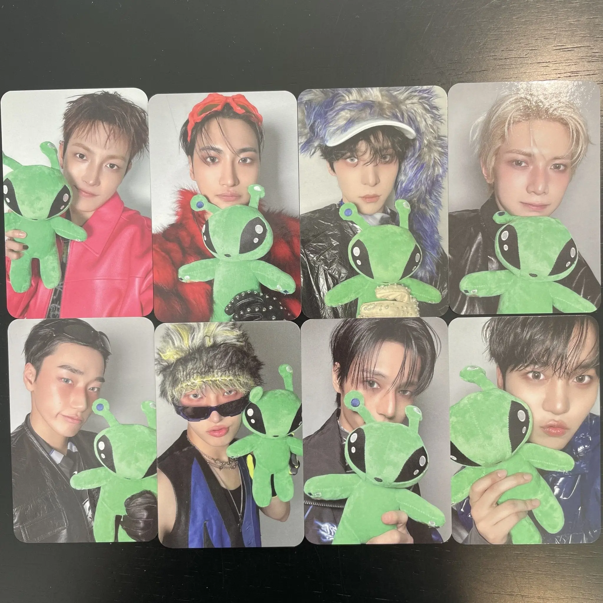 ATEEZ GOLDEN HOUR : Part.5 ATINY Green Alien Plush Era POB Photocard