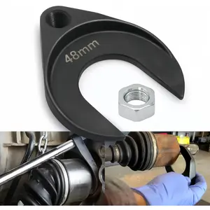 48mm Inner CV Axle Removal Tool - Front Wheel Drive Axle Pulley Puller for Slide Hammers (5/8"-18 Threads) - CV Joint Axle Extractor for Cars & Trucks