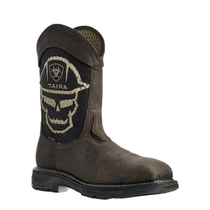 Ariat Men's Iron Coffee Workhog XT VentTEK Work Boots 10031507