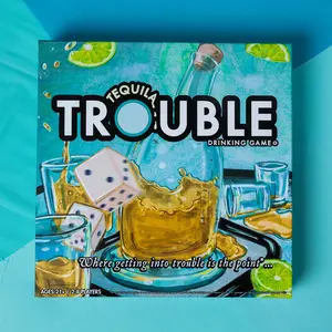 Tequila Trouble Drinking Board Game (Factory Sealed)