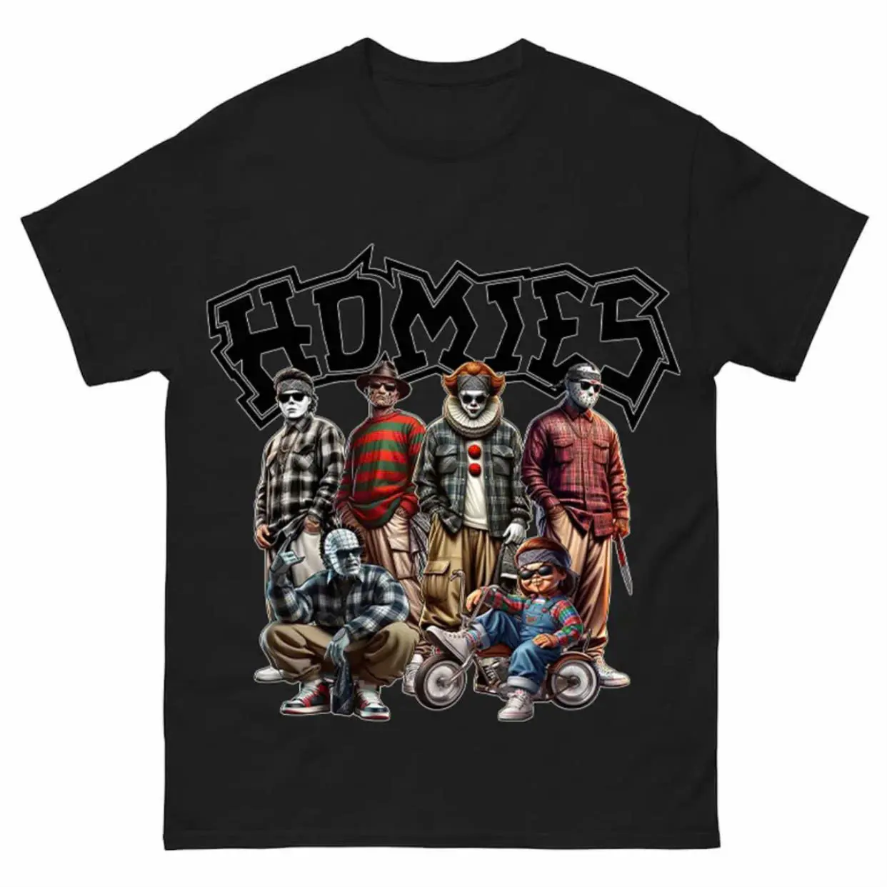 Horror Movie Legends Thugg Tee Life Halloween Shirt For Fans