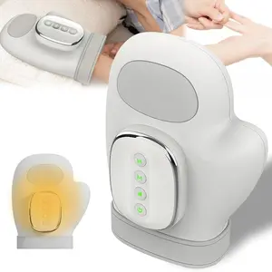 Heated Hand Massager with Pressure, USB Rechargeable Electric Hand Massager, 3 Massage Modes, 5 Pressure Levels, Portable Wireless Design