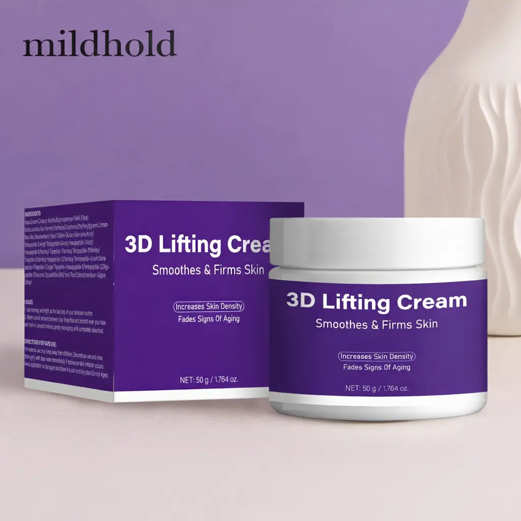 Mildhold 3D Lifting & Firming Cream Anti-Aging Face Moisturizer 50g Improves Skin Elasticity Reduces Aging Signs firm lift skinlightingcreamja wrinkle moisturizing facial hydrate moisture repair comfort anti-wrinkle skincare soft Hydrating