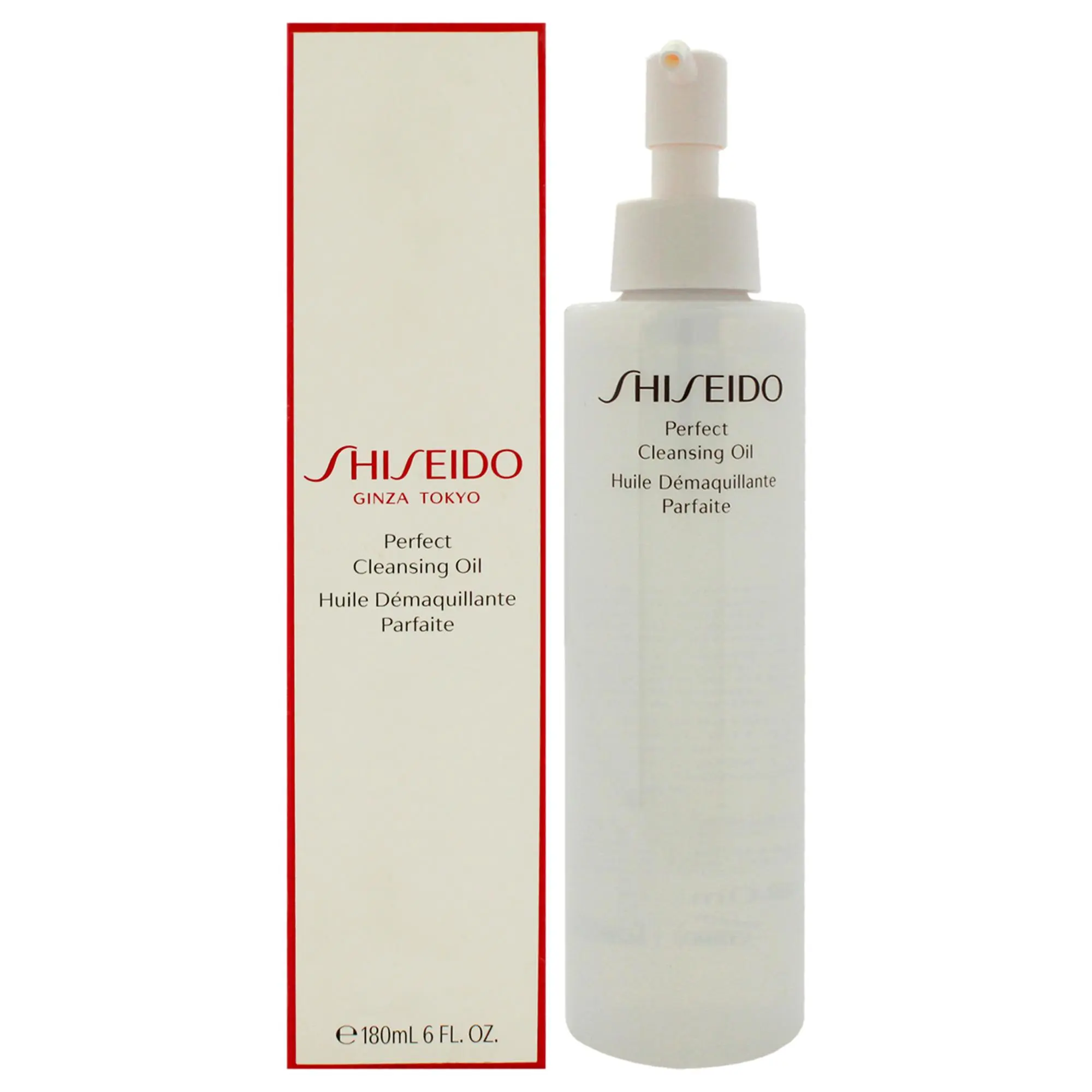 Shiseido Perfect Cleansing Oil - Unisex 6 oz Oil-Based Liquid Makeup Remover (Tester)