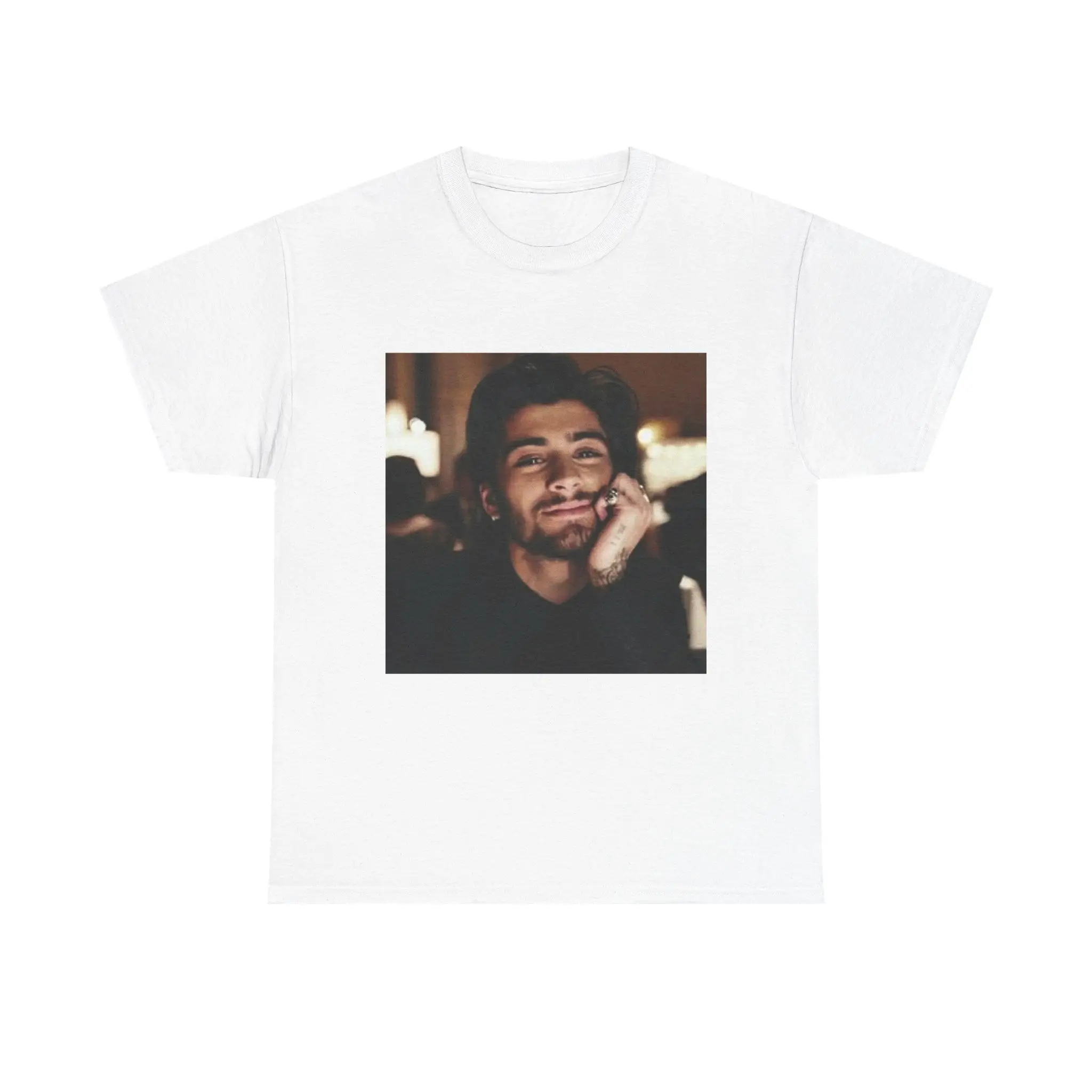 Z Tee, Shirt, Fan Apparel, Music Video, Dinner Scene Top, Unisex Cotton T-Shirt