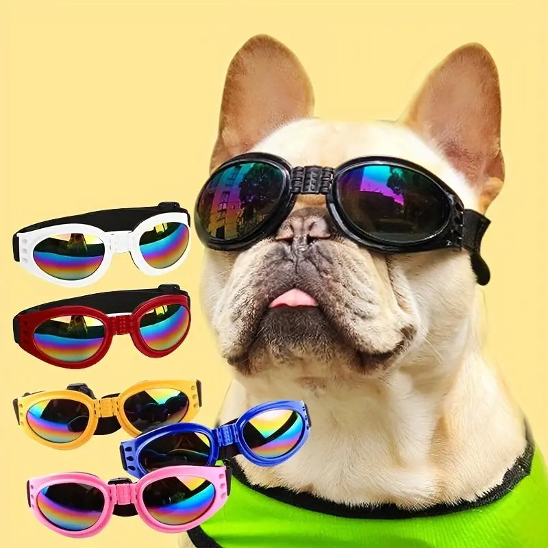 1 piece, pet dog glasses, goggles, dog sunglasses, windproof golden retriever, special sunglasses for Corgi photo props, Party Event Props, Outdoor, Party Accessories