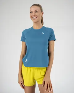 FLIPBELT Running Short Sleeve -, COOLMAX® Fabric, Moisture-Wicking, Breathable Mesh Panels,  -  Lightweight Athletic Outfits Gym Top - Workout Tee - Apparel