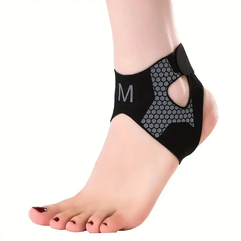 Ankle Support Brace Supportive Compression for Sprain Prevention, Ankle Protector for Running and Soccer, Wrist Protection Sports Gear, Professional Safety Equipment, Ankle Compression Sleeve, Ankle Stabilizer