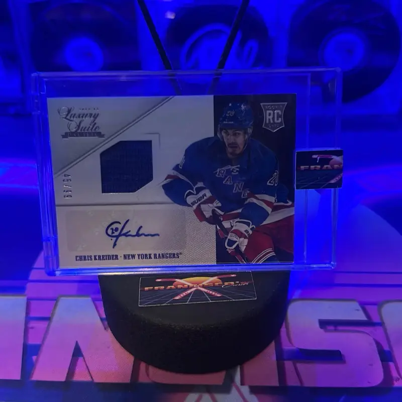 Chris kreider RPA from panini /99