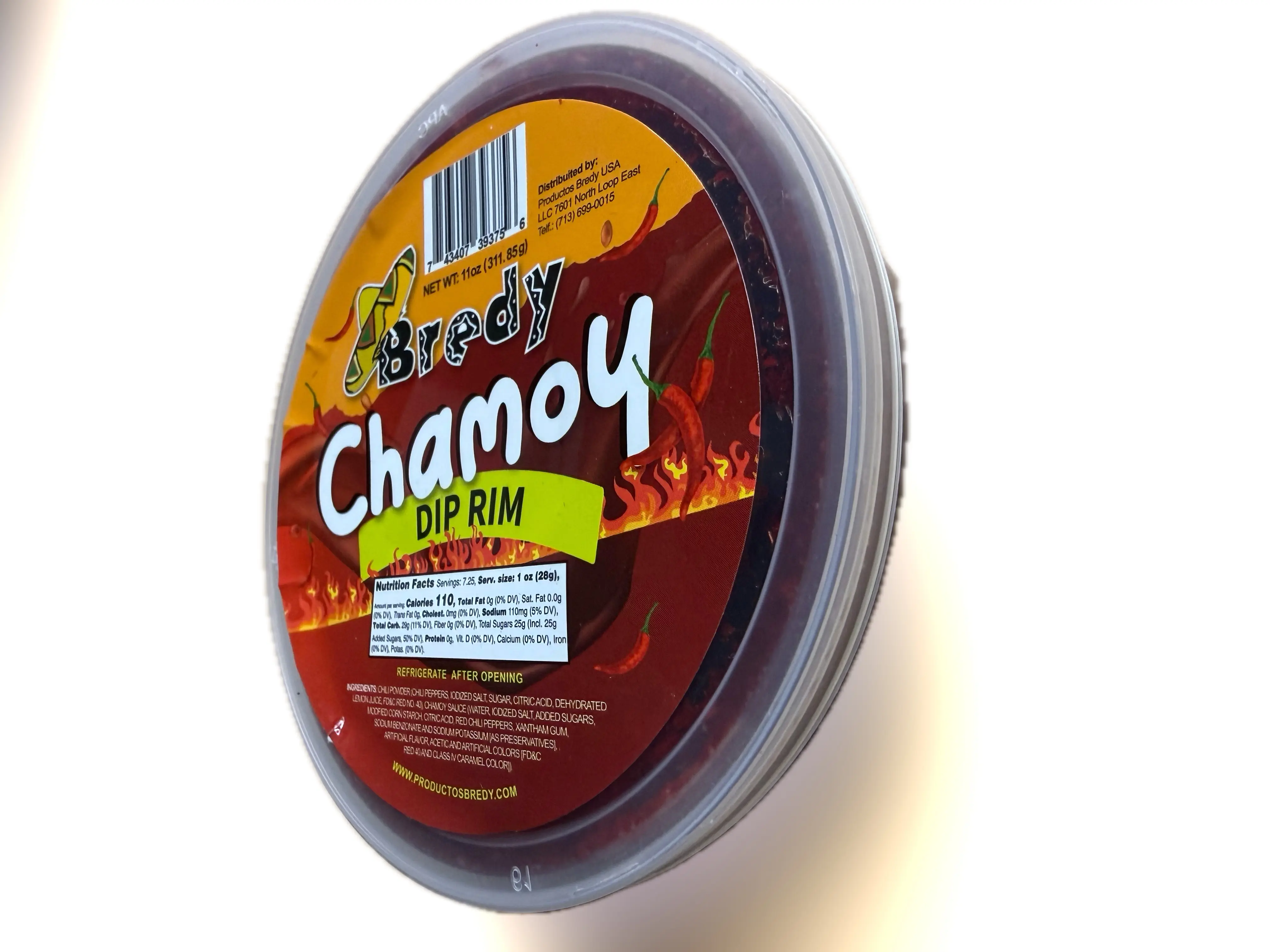 Dip de Chamoy Picosito- Bredy 11 oz | Bredy Chamoy Dip Rim – Spicy Chamoy Candy Dip (11 oz)