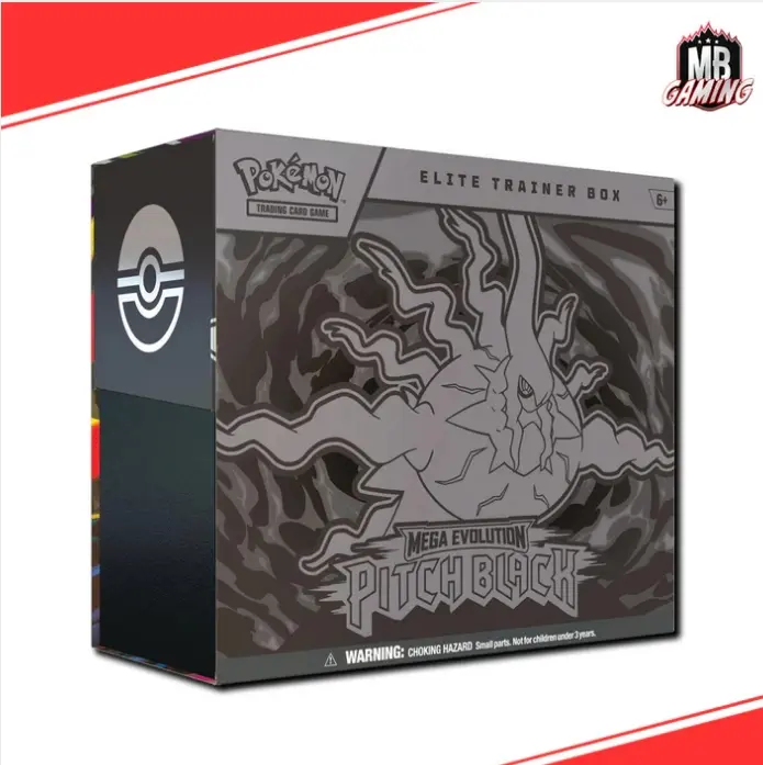 Pokemon: Mega Evolution Pitch Black (ME05) Elite Trainer Box