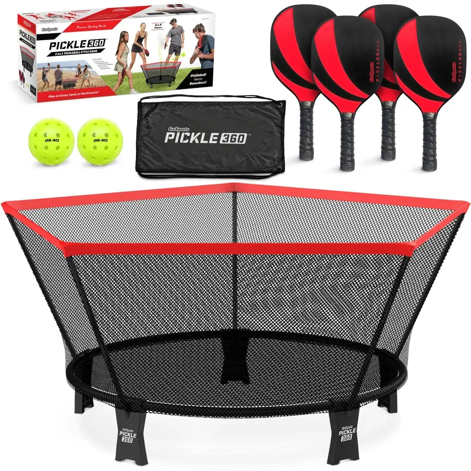 GoSports Pickle 360 Classic Paddle Ball Game Set - Pickleball Without a Court