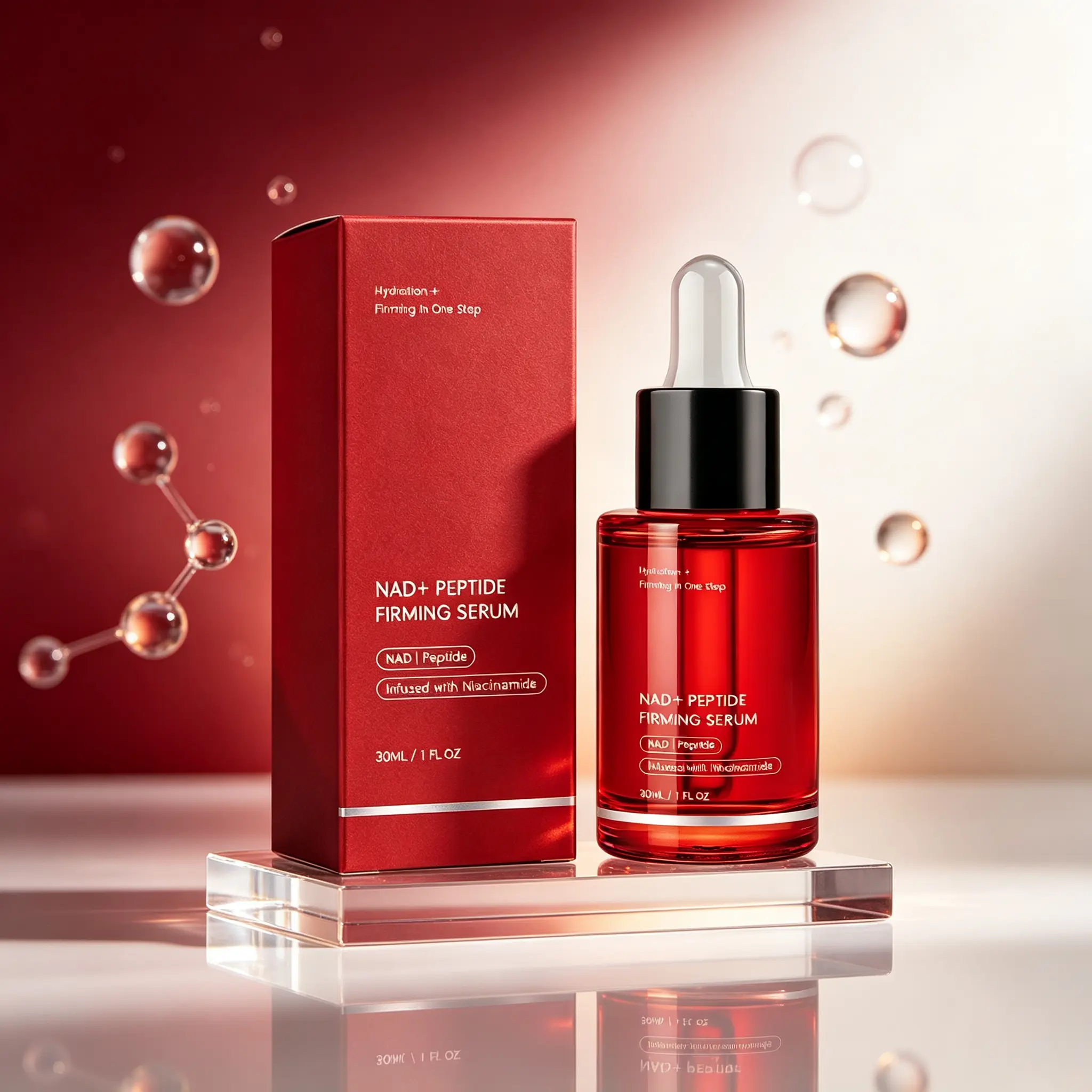 Firming Serum with NAD+ Peptide – Deep Hydration, Supports Skin Resilience, 30ml