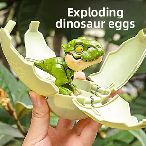Children's Toy Transforming Dinosaur Egg Cute Finger-Biting Tyrannosaurus Rex Blind Box Realistic Animal Model for Boys