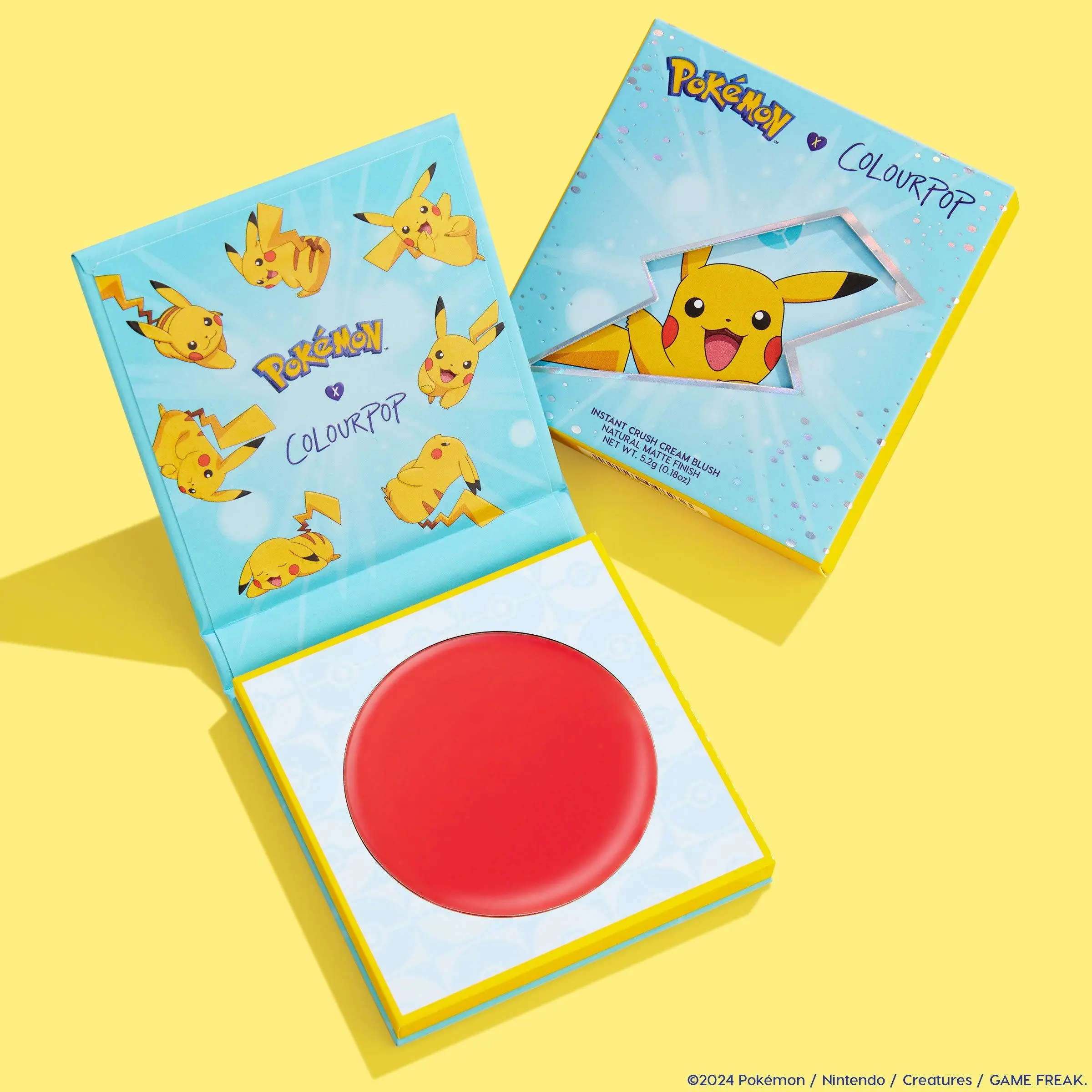 ColourPop x Pokémon Instant Crush Cream Blush - Limited-Edition