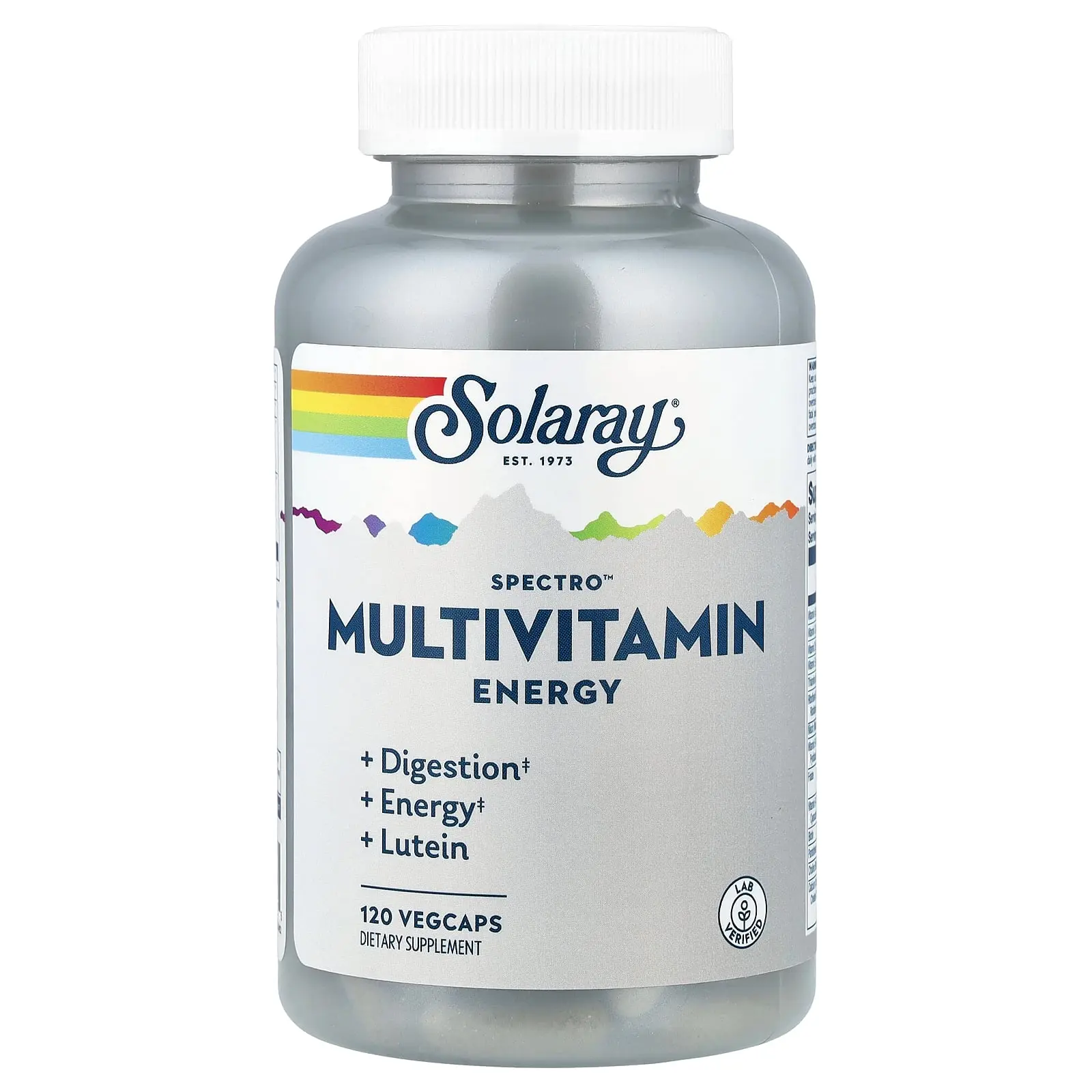 Solaray Spectro™ Multivitamin, Energy, 120 VegCaps