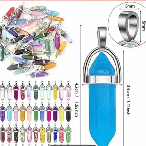 natural crystal pendant