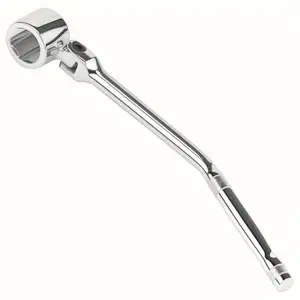 Heavy Duty O2 Sensor Removal Tool, 7/8" 22mm Oxygen Sensor Wrench with Contour Handle and Flexible Head, Socket Wrenches for Car Household Repair, Hand Tool Kit