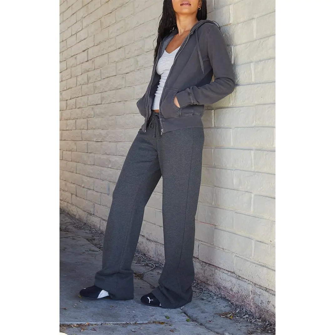 John Galt Women's Gray Hilary Yoga Baggy Sweatpants John Galt Women's Gray Hilary Yoga Baggy Sweatpants
