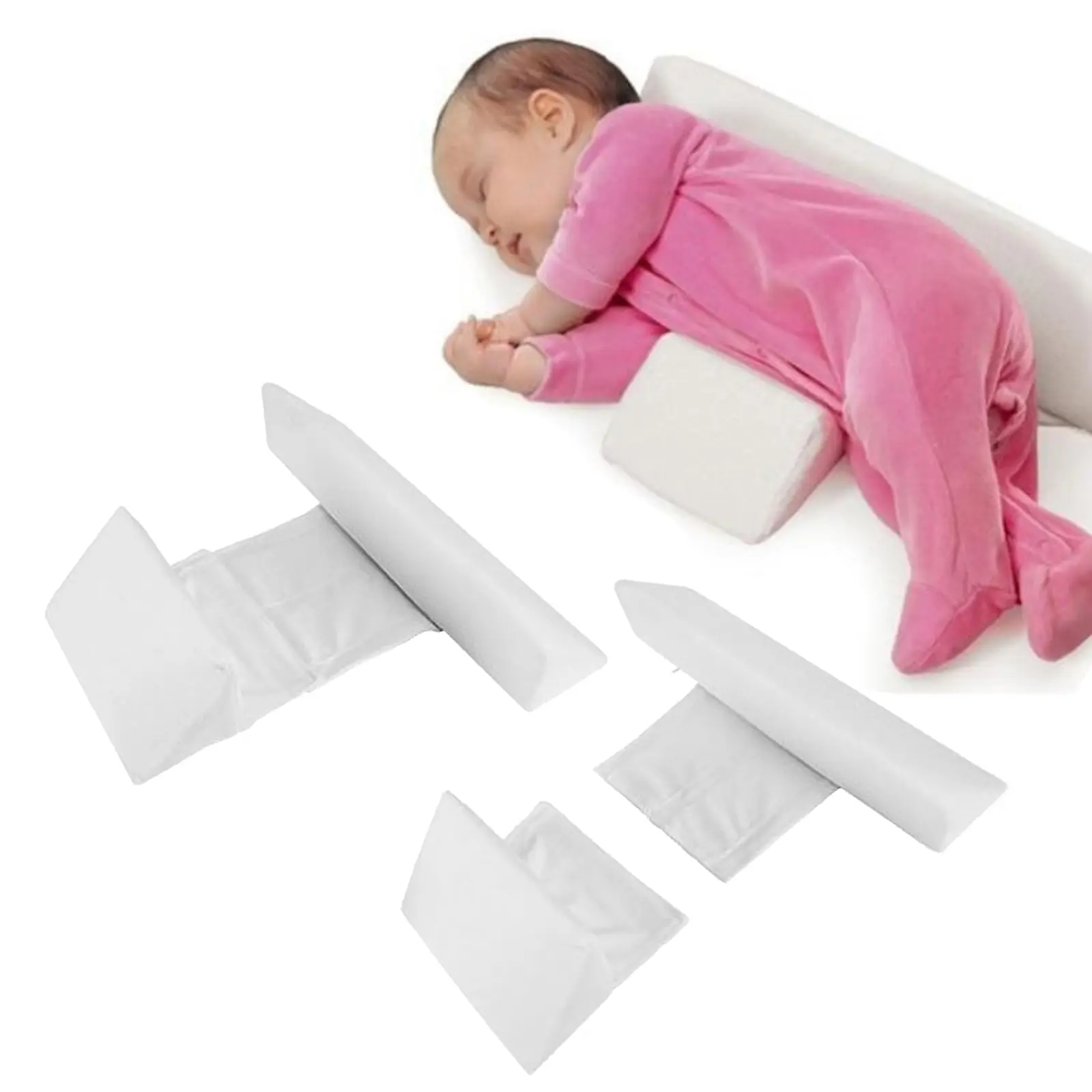 Baby Side Sleeper Weddge Adjustable Soft and Breathable Pillow