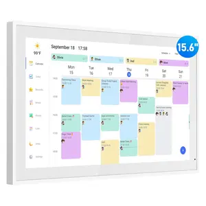 Digital Calendar, 15.6 Inch Wall Planner Electronic Calendar & Chore Chart, Smart Touchscreen Interactive Display for Family Schedules, Great for Organizing Your Routines summerwins