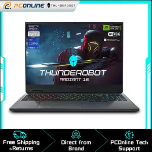 Thunderobot Radiant 16 i7 RTX 4060 Gaming Laptop, 16" 2.5K 240Hz, Intel Core i7-14650HX, NVIDIA GeForce RTX 4060, DDR5 RAM, SSD, Windows 11