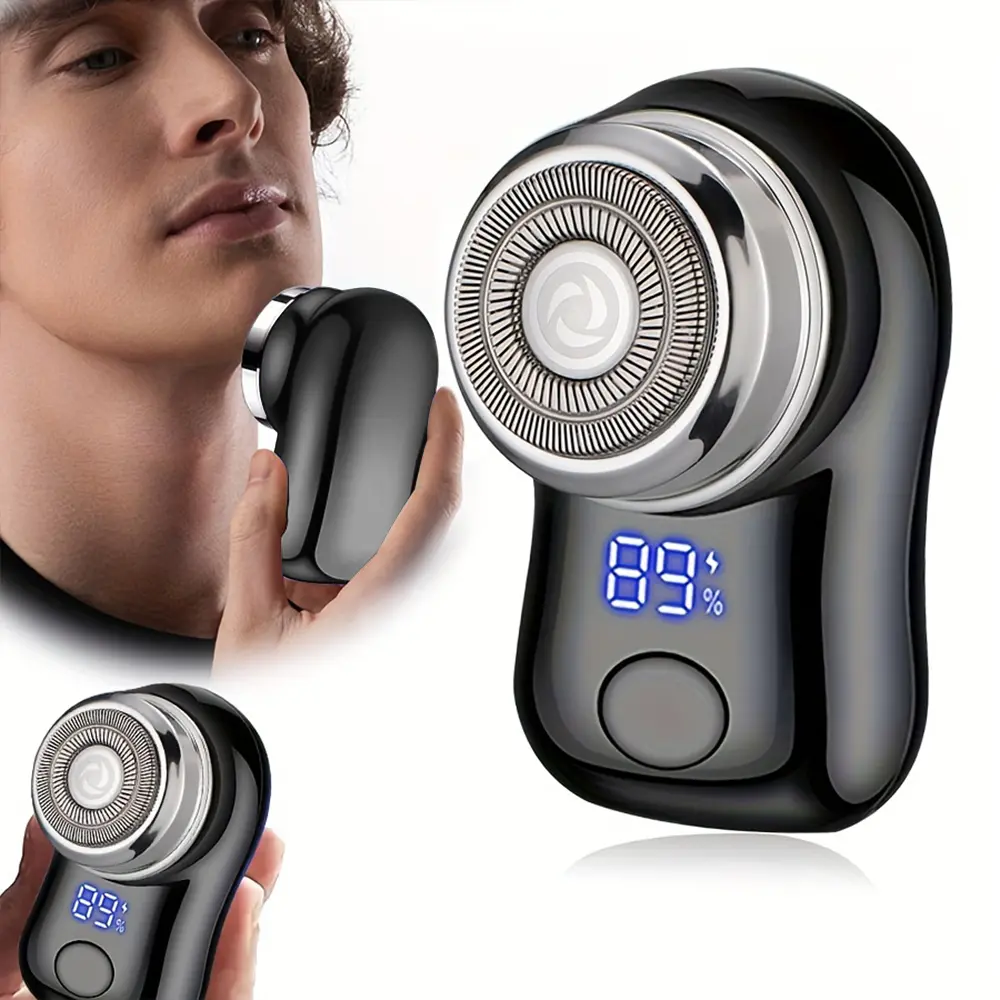 Mini Body Hair Trimmer and Bikini Line Trimmer for Sensitive Areas, Rechargeable Wireless Pain-Free Grooming, Smart LED Display, Perfect Gift for Christmas, Valentine's Day, Rechargeable Shaver, Cordless Shaver, Body Groomer Shaver