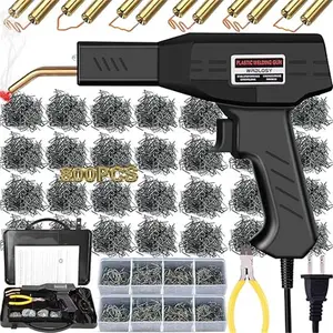 Plastic Welder, 800PCS Staples, Plastic Welding Kit, Must Have for DIYers, Instant On/Off, Plastic Welder Kit, Bumper Repair Kit Plastic Repair Kit, Portable Toolbox