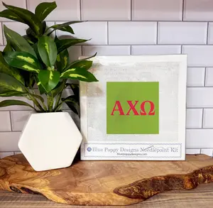 Alpha Chi Omega Needlepoint Kit
