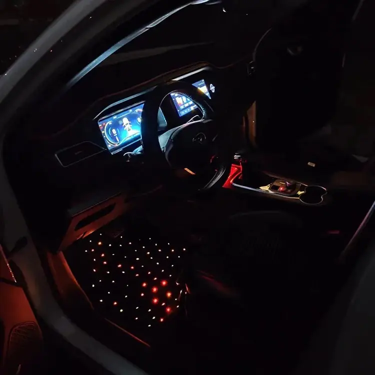 Waterproof Star Light Floor Mats 4pc