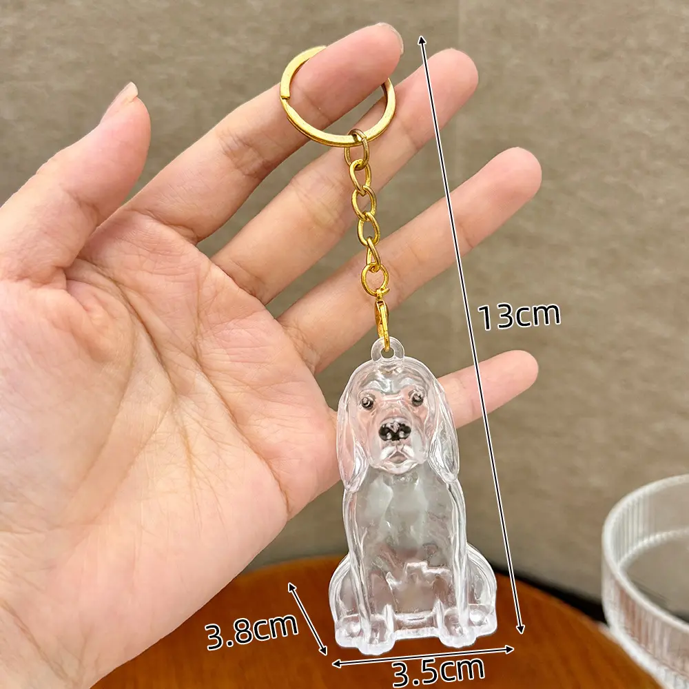 Large Golden Retriever [comes with keychain]