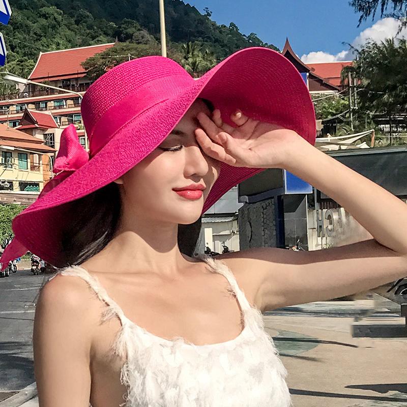 🌞 SunnyBreeze Foldable Wide-Brim Sun Hat – Chic & Protected