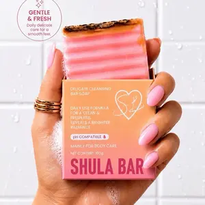 Shula Bar – Natural Feminine Care Soap for pH Balance, Odor Control & Hydration | Organic Herbal Ingredients | Gentle Yet Effective for Daily Intimate Hygiene | Handmade & Vega