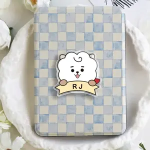 Cute Kpop Fan Phone Grip – Korean Pop Idol Style Cartoon Phone Holder For Kpop Lovers