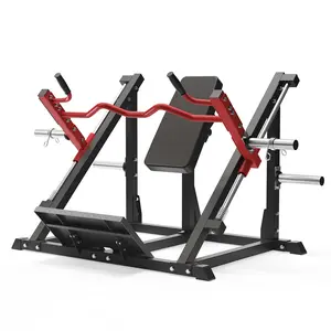 Chest Supported Linear Row Machine for Home Gym – Plate-Loaded Back & Lat Strength Training, Multi-Grip Handle, Adjustable Pad, Linear Bearing Support, 500 LBS Capacity, Compact Design