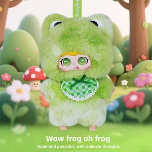 Educational AI Interactive Stuffed Plush Doll Ages 6+ Smart Talking Voice Chat Toy Emotional Comfort Companion Story Learning Playmate Cute Plush Animal Blind Box Birthday Surprise Present