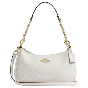 COACH Teri 25 Detachable Strap Crossbody Bag in Chalk White for Women