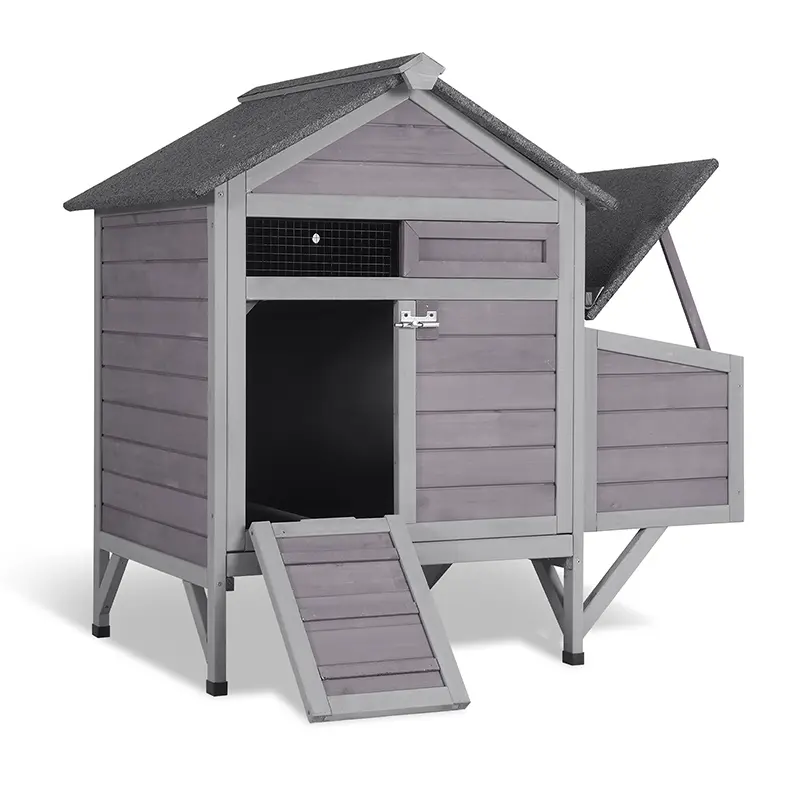 Summervibes Aivituvin-AIR7020 Raised Backyard Hen House | Small Chicken House for 1-2 Chickens