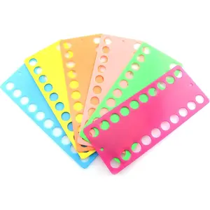 Embroidery Floss Organizer 6 count 20 Position Colorful Embroidery Thread Winding Board  Stitch Thread Holder Storage Tool